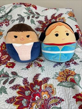 Squishmallows Stranger Things pillows good used condition